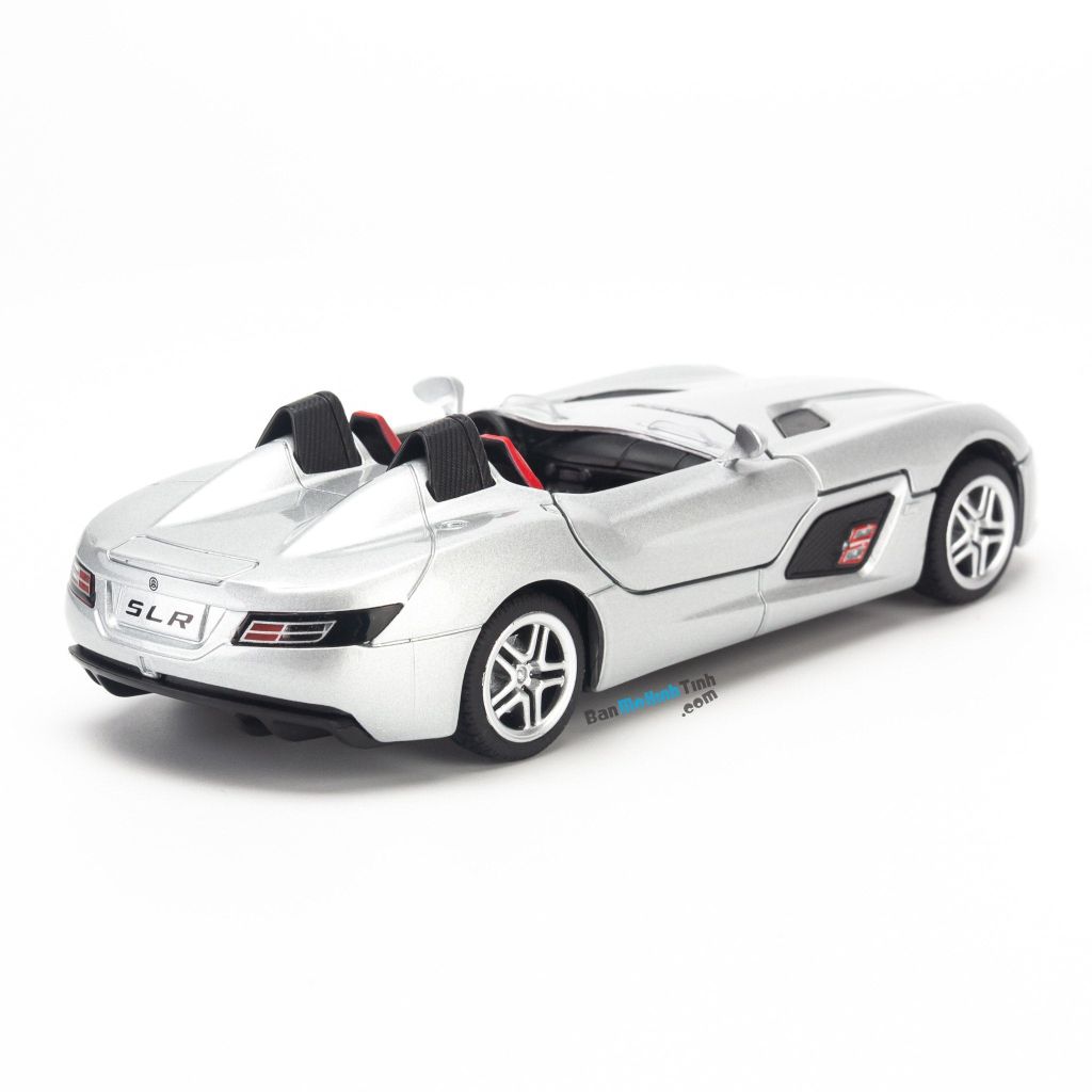 Mô hình xe Mercedes-Benz SLR Stirling Moss 1:32 TYmodels Silver (3)