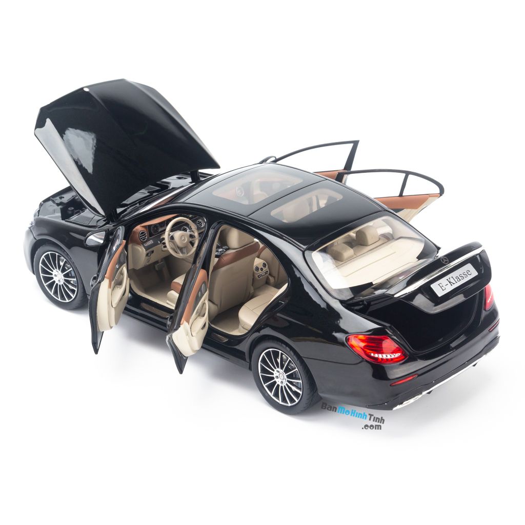 Mô hình xe Mercedes-Benz E300 AMG 1:18 Iscale Black (6)