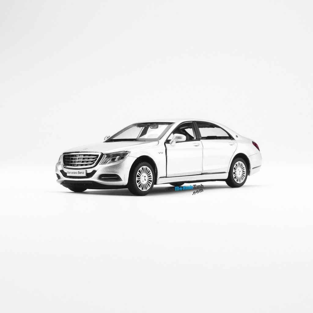 Mô hình xe Mercedes-Maybach S600 Silver 1:32 UNI (3)