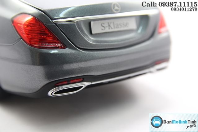 Mô hình xe Mercedes-Benz S560L Grey 2018 1:18 Norev (5)