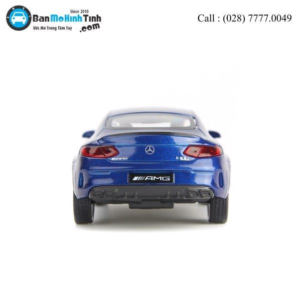 Mô hình xe Mercedes Benz C63S AMG Coupe 1:36 UNI