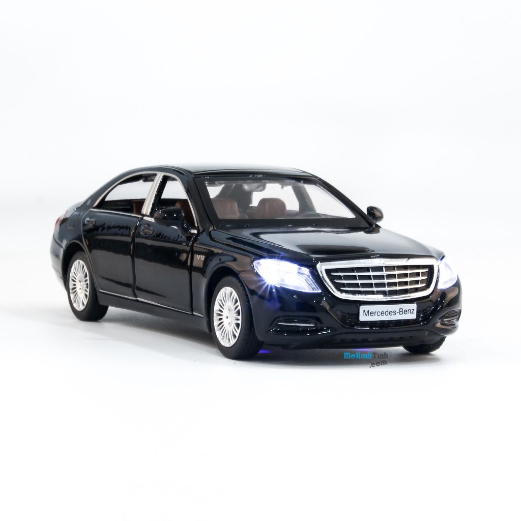 Mô hình xe Mercedes-Maybach S600 Black 1:32 UNI (6)