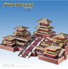 Mô hình kim loại lắp ráp 3D Epang Palace (Cung A Bàng) lắp ráp kim loại 3D – Piececool MP365
