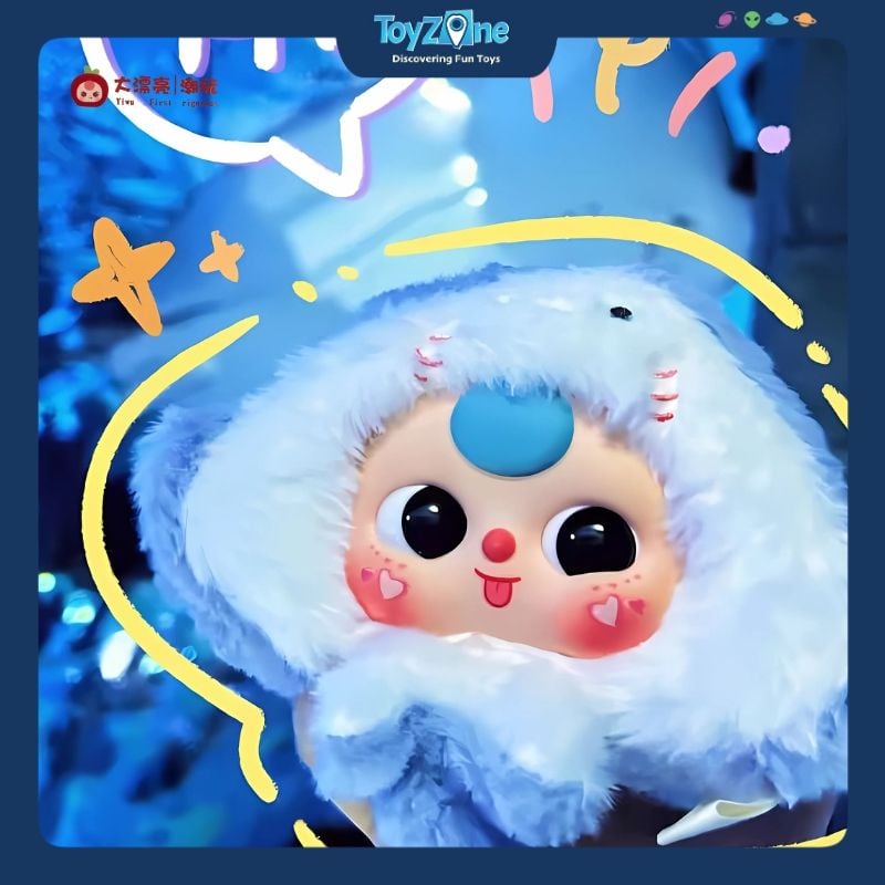 Mô hình Blind box Móc khóa Gấu bông Baby Three Romantic Ocean ( Đại Dương Lãng Mạn ) BABY THREE