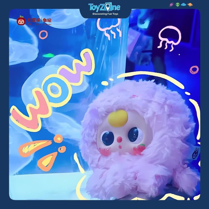 Mô hình Blind box Móc khóa Gấu bông Baby Three Romantic Ocean ( Đại Dương Lãng Mạn ) BABY THREE