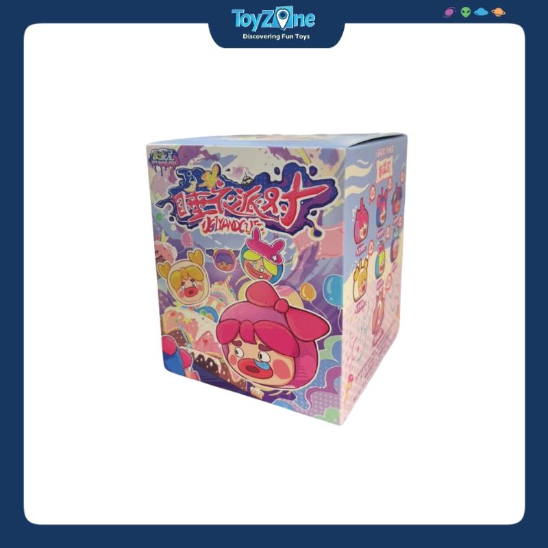 Mô hình Blind Box Móc khoá Gấu bông Cry HaHa Ugly And Cute Family Pajama Party SPRING HOUSE