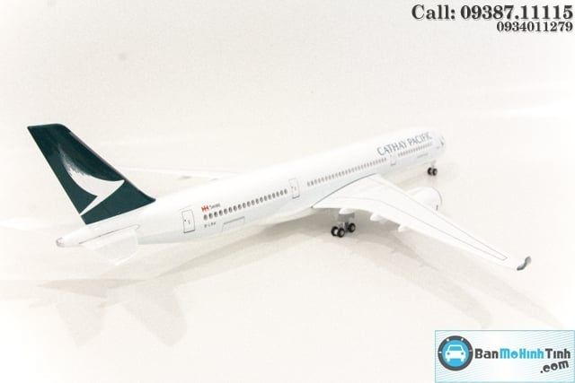 Mô hình máy bay Cathay Pacific 47cm lắp ráp có đèn Everfly