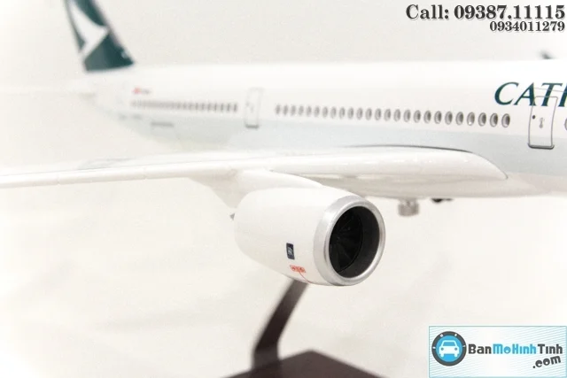 Mô hình máy bay Cathay Pacific 47cm lắp ráp có đèn Everfly