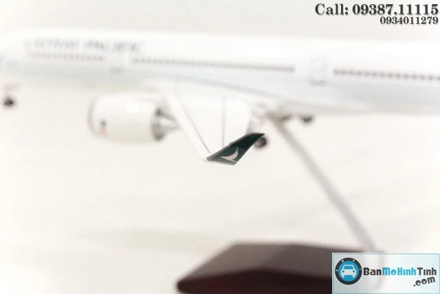 Mô hình máy bay Cathay Pacific 47cm lắp ráp có đèn Everfly