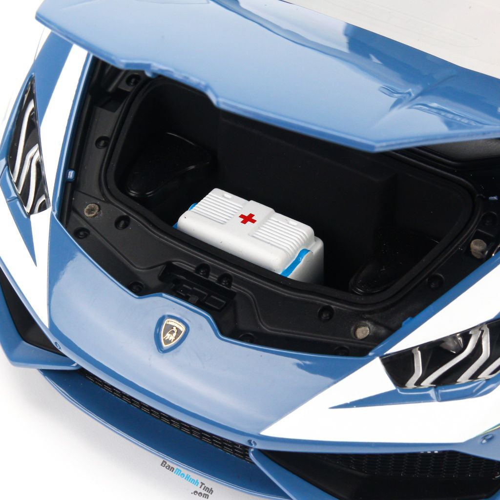 Mô hình siêu xe Lamborghini Huracan Police LP610-4 1:18 Autoart (17)