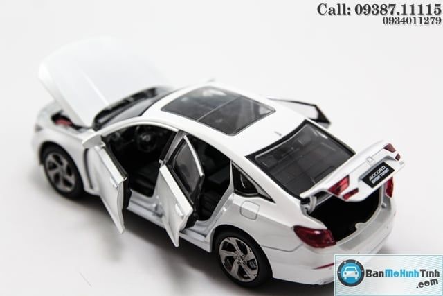 Mô hình xe Honda Accord 2019 1:32 Jackiekim