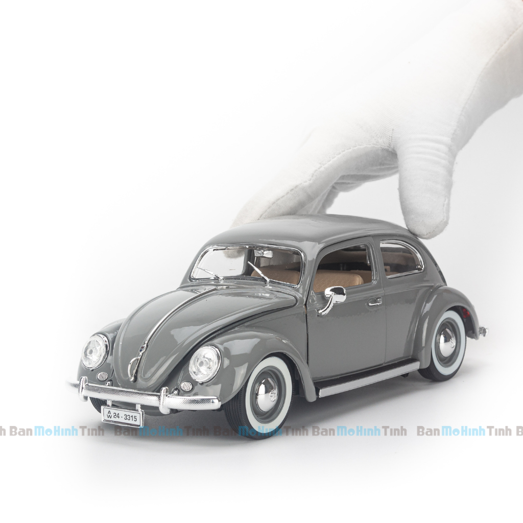 Mô hình xe Volkswagen Kafer Beetle 1955 1:18 Bburago