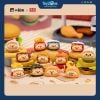 Mô hình đồ chơi Blind Bag Bear Bug Happy Meal Candy Bean Series ( Bữa Ăn Vui Vẻ ) BearisBug