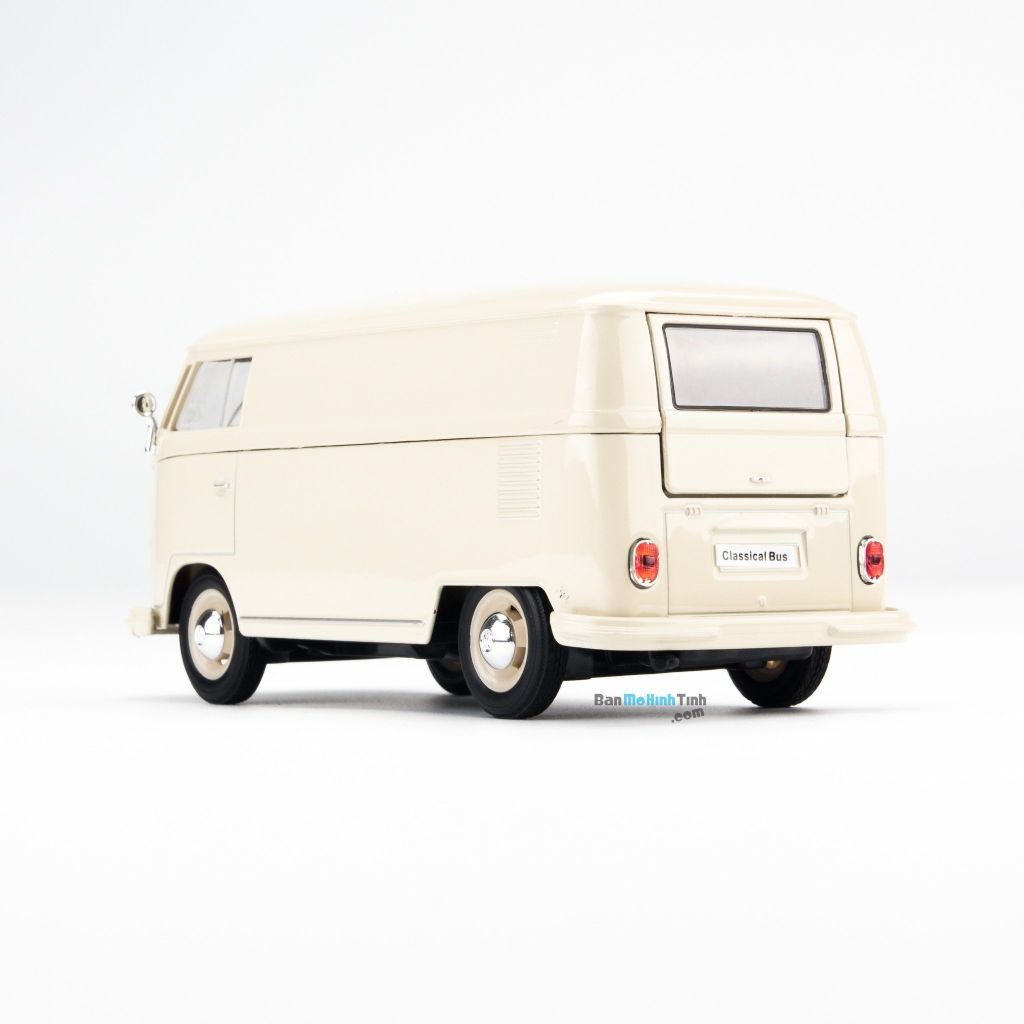 Mô hình xe Volkswagen T1 Bus 1963 Cream 1:24 Welly - 22095