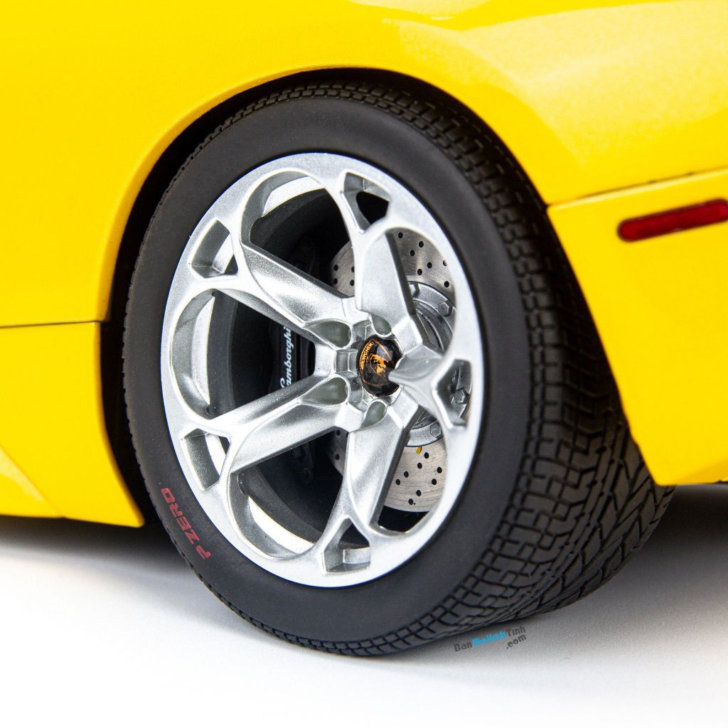 Mô hình siêu xe Lamborghini Murcielago Roadster Yellow 1:12 Autoart tốt nhất việt nam (15)