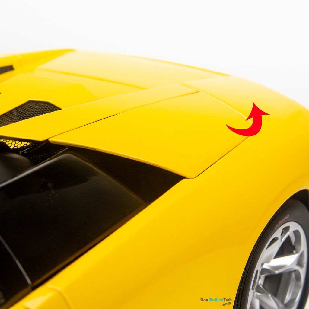 Mô hình siêu xe Lamborghini Murcielago Roadster Yellow 1:12 Autoart tốt nhất việt nam (19)