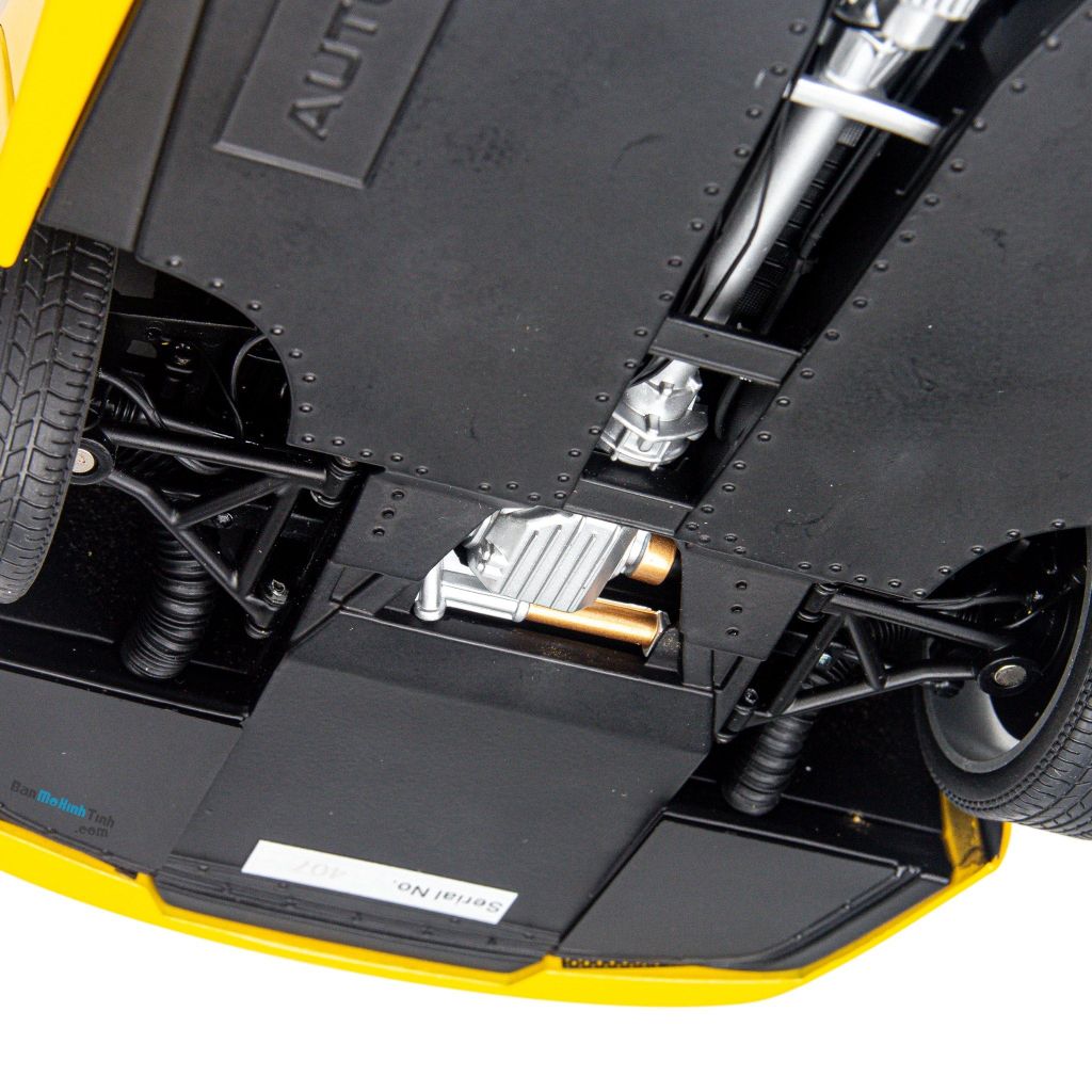 Mô hình siêu xe Lamborghini Murcielago Roadster Yellow 1:12 Autoart tốt nhất việt nam (27)