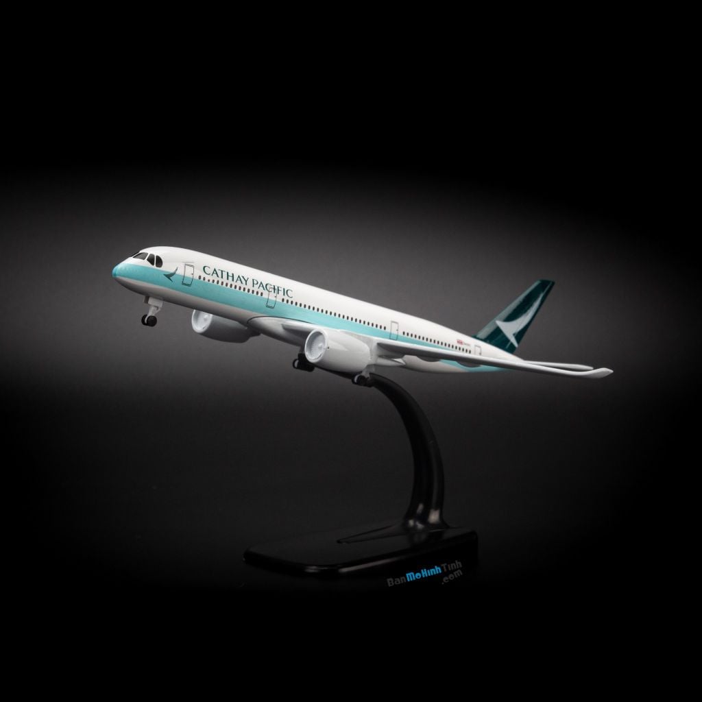 Mô hình máy bay Cathay Pacific Airbus A350 20cm Everfly V&G 0044 (7)