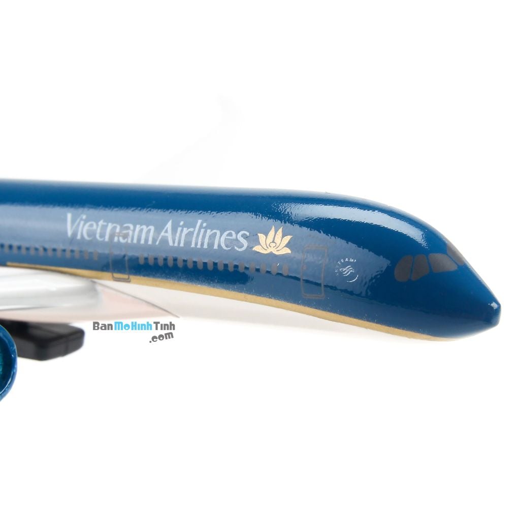 Mô hình máy bay tĩnh Vietnam Airlines Airbus A350 16cm Everfly giá rẻ (6)