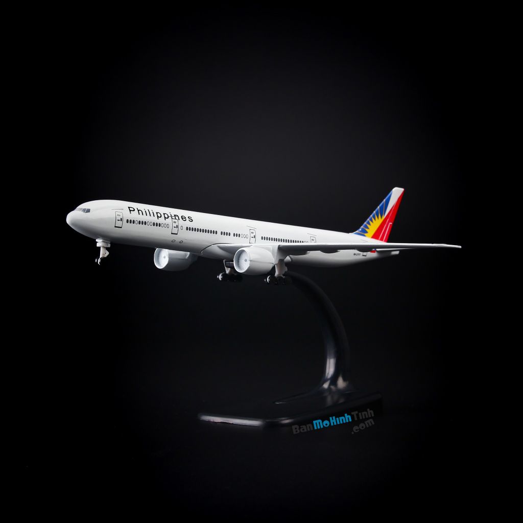 Mô hình máy bay tĩnh Philippine Airlines Boeing B777 20cm Everfly giá rẻ (10)