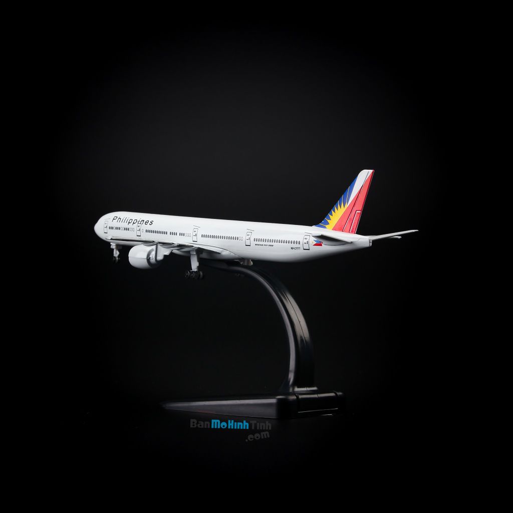 Mô hình máy bay tĩnh Philippine Airlines Boeing B777 20cm Everfly giá rẻ (12)