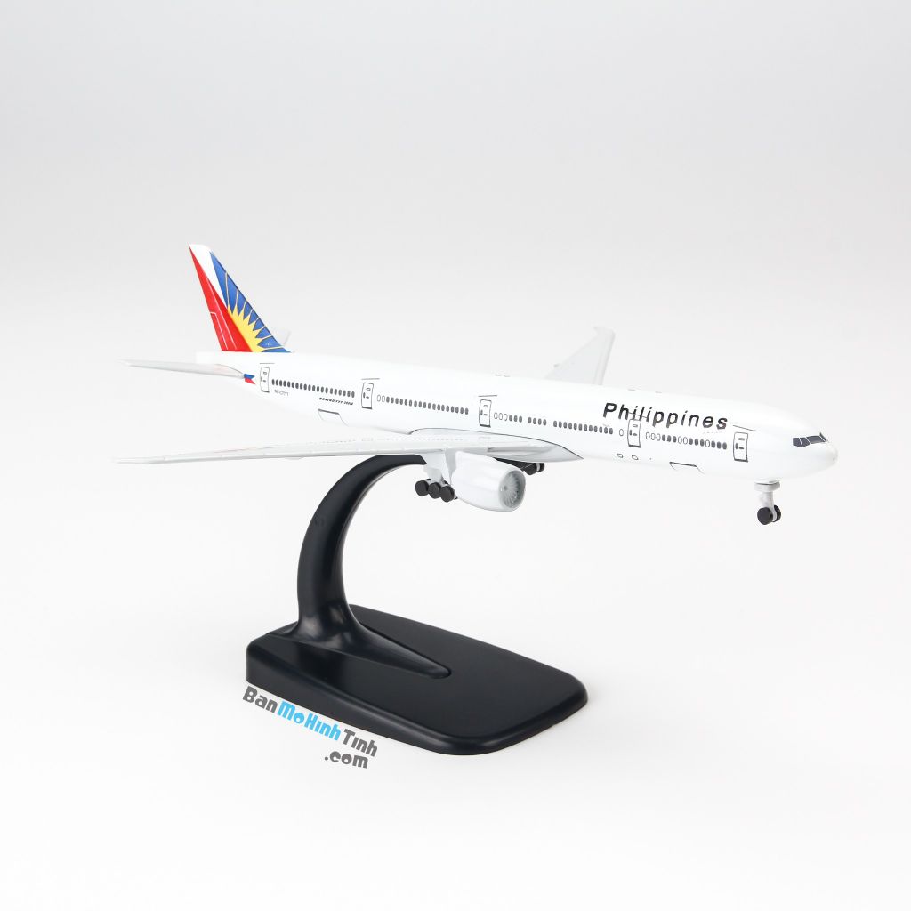Mô hình máy bay tĩnh Philippine Airlines Boeing B777 20cm Everfly giá rẻ (1)