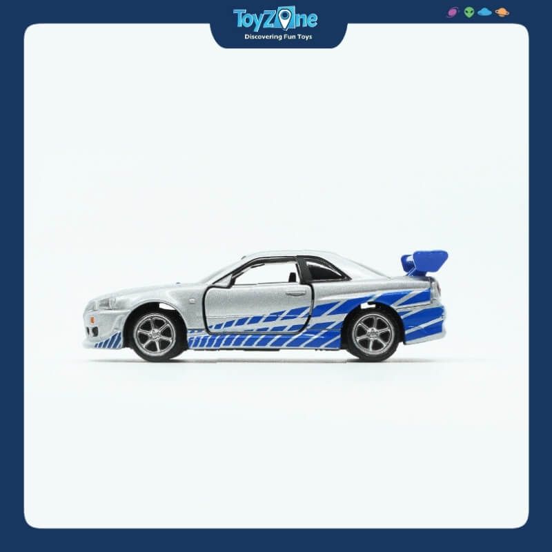 Mô hình xe Nissan BNR34 Skyline GT-R Fast and Furious TOMICA PREMIUM UNLIMITED 08