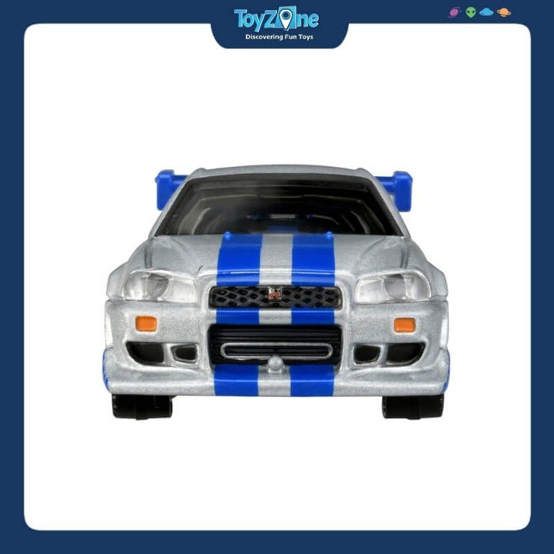 Mô hình xe Nissan BNR34 Skyline GT-R Fast and Furious TOMICA PREMIUM UNLIMITED 08