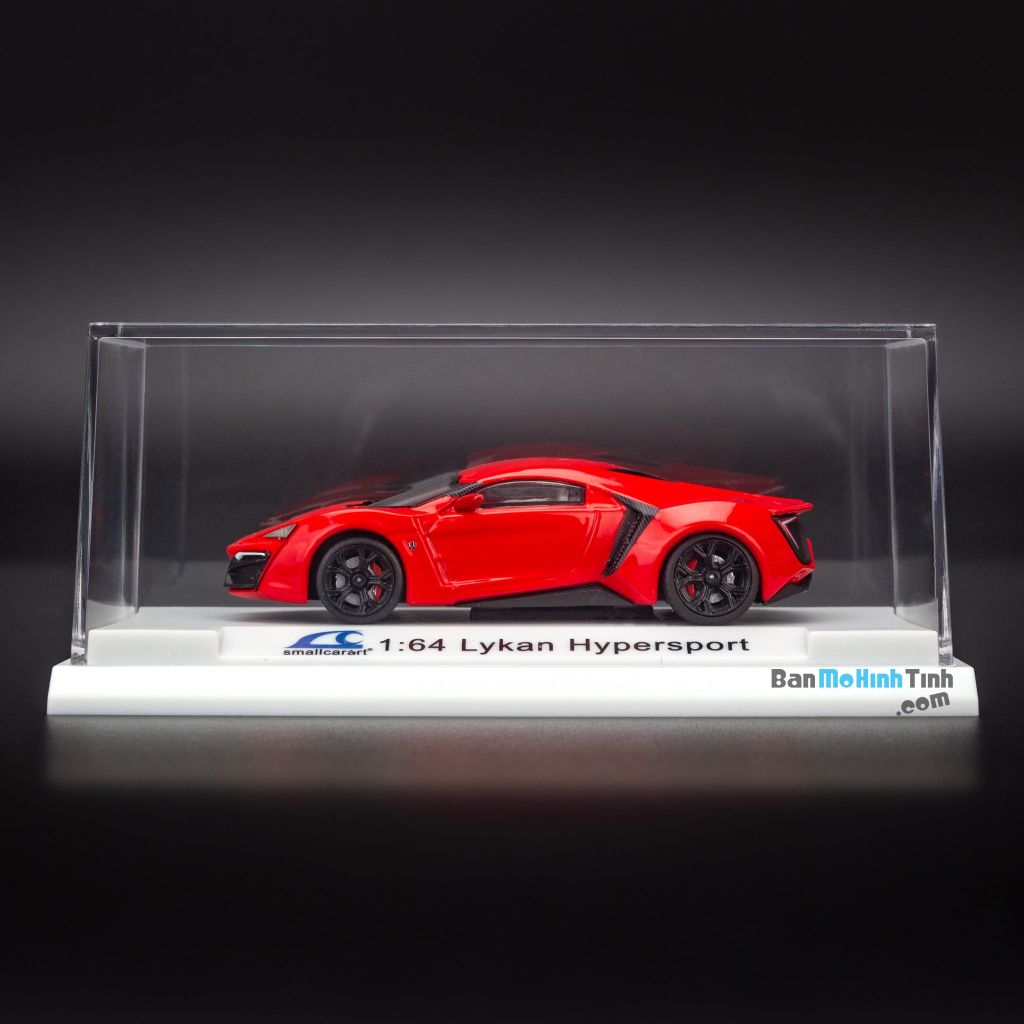 Mô hình xe Lykan Hypersport 1:64 Smallcarart Red (5)