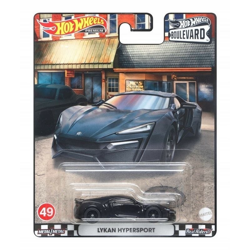 Mô hình xe Lykan Hypersport Boulevard Series 1:64 Hot Wheels Premium