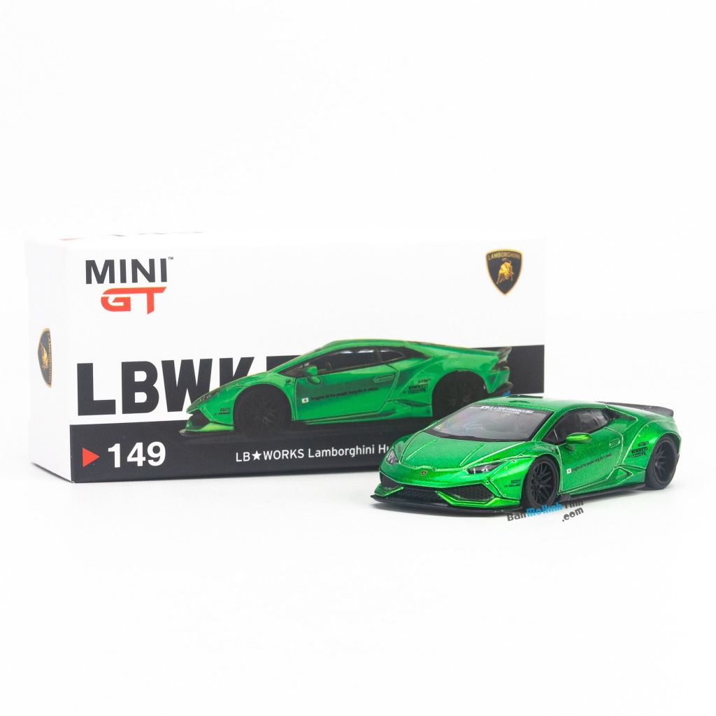 Mô hình xe Lamborghini Huracan LB Works 1:64 MiniGT