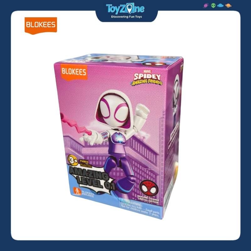 Mô hình đồ chơi Lắp ráp Marvel Spidey and His Amazing Friends Model Kits BLOKEES