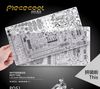 Mô hình kim loại lắp ráp 3D Xe Tăng BMPT (Silver) – Piececool MP132