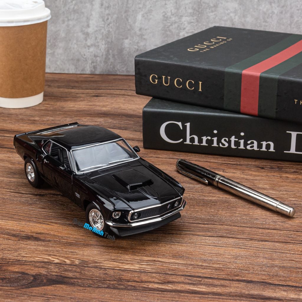 Mô hình xe Ford Mustang Boss 429 - 1969 1:24 Welly