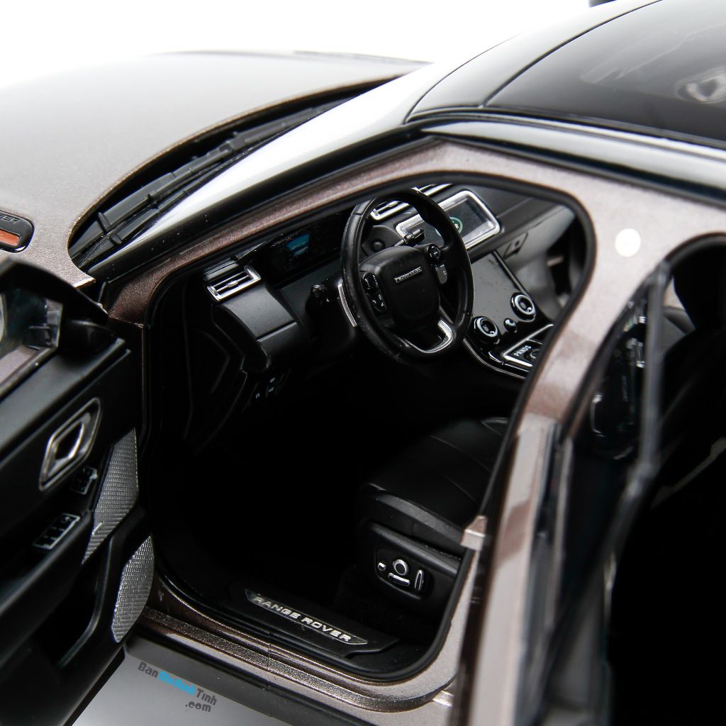 Mô hình xe Land Rover Range Rover Velar Brown 1:18 LCD (20)