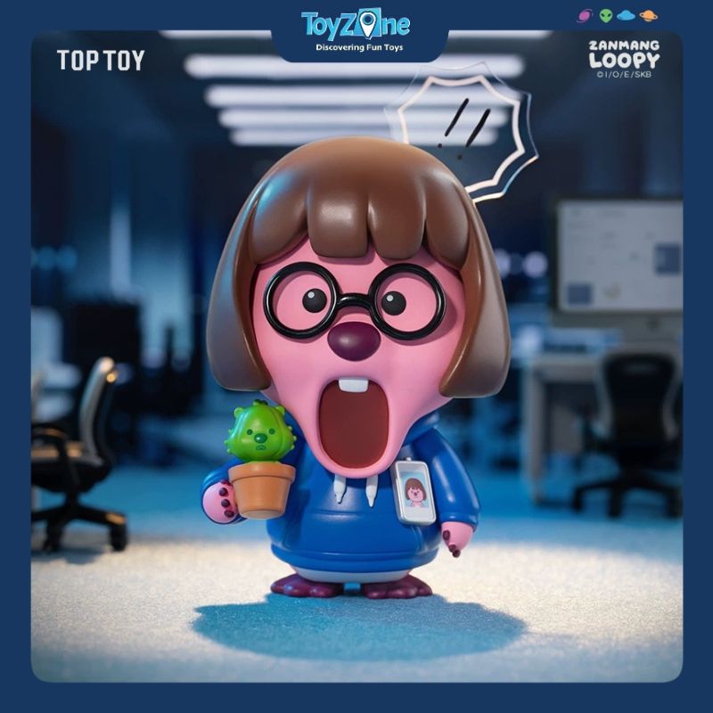 Mô hình đồ chơi Blind box Zanmang Loopy The Office Workers Series ( Nhân Viên Văn Phòng ) TOP TOY