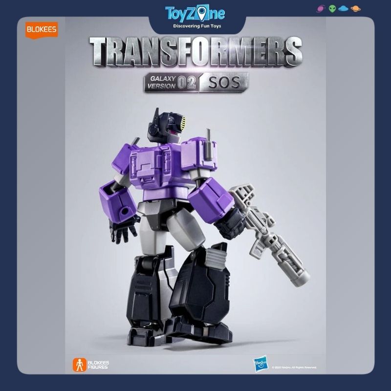 Mô hình đồ chơi Lắp ráp Blind box Transformers Galaxy Version 2 SOS Model Kits BLOKEES