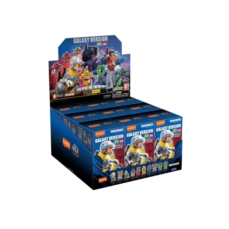 Mô hình đồ chơi Lắp ráp Blind box Transformers Galaxy Version 2 SOS Model Kits BLOKEES