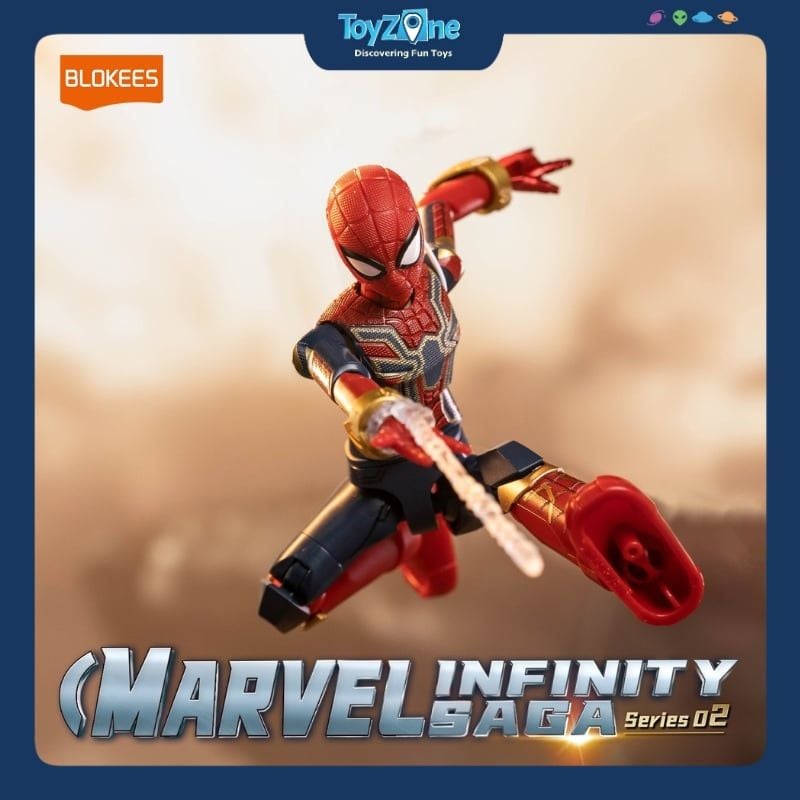 Mô hình đồ chơi Lắp ráp Blind box Marvel Infinite Saga Series 02 Model Kits BLOKEES