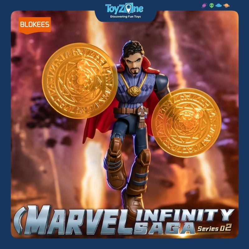Mô hình đồ chơi Lắp ráp Blind box Marvel Infinite Saga Series 02 Model Kits BLOKEES