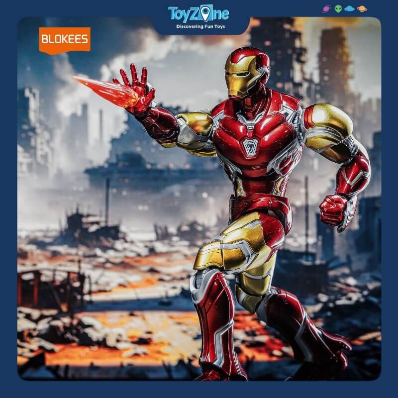 Mô hình đồ chơi Lắp ráp Iron Man Mark 85 ( MK85 ) Marvel EX Version Model Kits BLOKEES