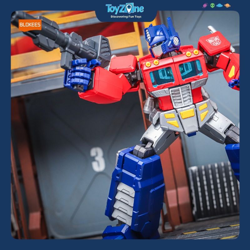 Mô hình đồ chơi Lắp ráp Transformers Optimus Prime Action Edition G1 Model Kit BLOKEES