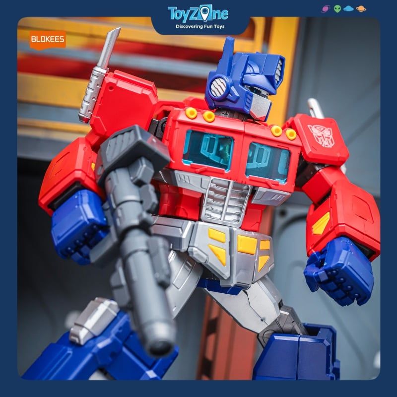 Mô hình đồ chơi Lắp ráp Transformers Optimus Prime Action Edition G1 Model Kit BLOKEES