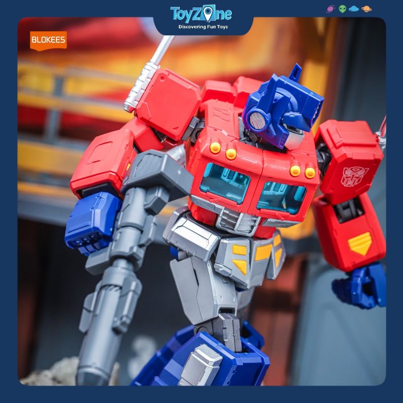 Mô hình đồ chơi Lắp ráp Transformers Optimus Prime Action Edition G1 Model Kit BLOKEES