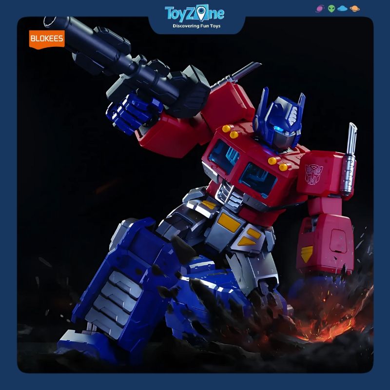 Mô hình đồ chơi Lắp ráp Transformers Optimus Prime Action Edition G1 Model Kit BLOKEES