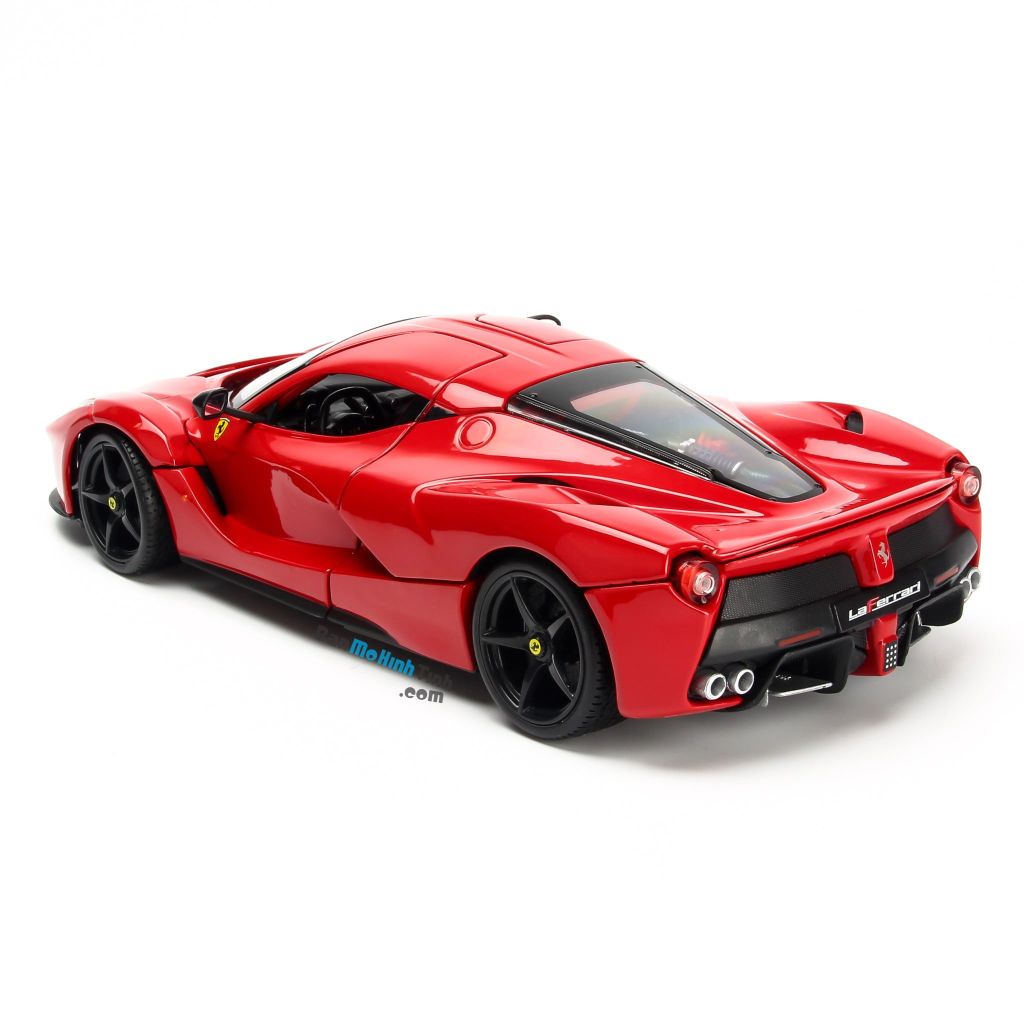 Mô hình xe Ferrari Laferrari 1:18 New Bburago Red (2)