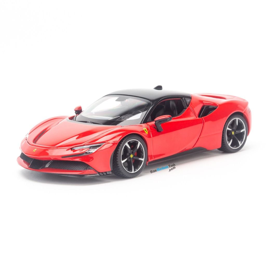 Mô hình xe Ferarri SF90 Stradale 1:24 Bburago Red (1)