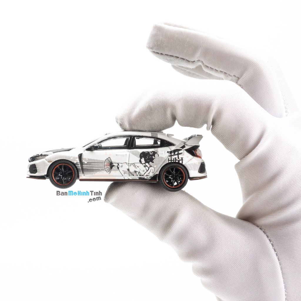 Mô hình xe tĩnh Honda Civic Type R FK8 Manga Art 1:64 MiniGT giá rẻ (5)