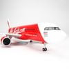 Mô hình máy bay tĩnh Air Asia Airbus A320 47cm LED Everfly giá rẻ (8)