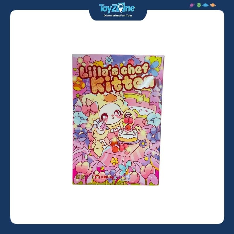 Mô hình Blind Box Móc khóa Gấu Bông Liila's Lucky Cat Chef Kitten V4 ( Chú Mèo Đầu Bếp ) LIILA TOYS